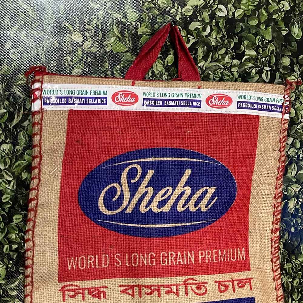 Sheha Rice Burlap Bag - Picture 9 of 16